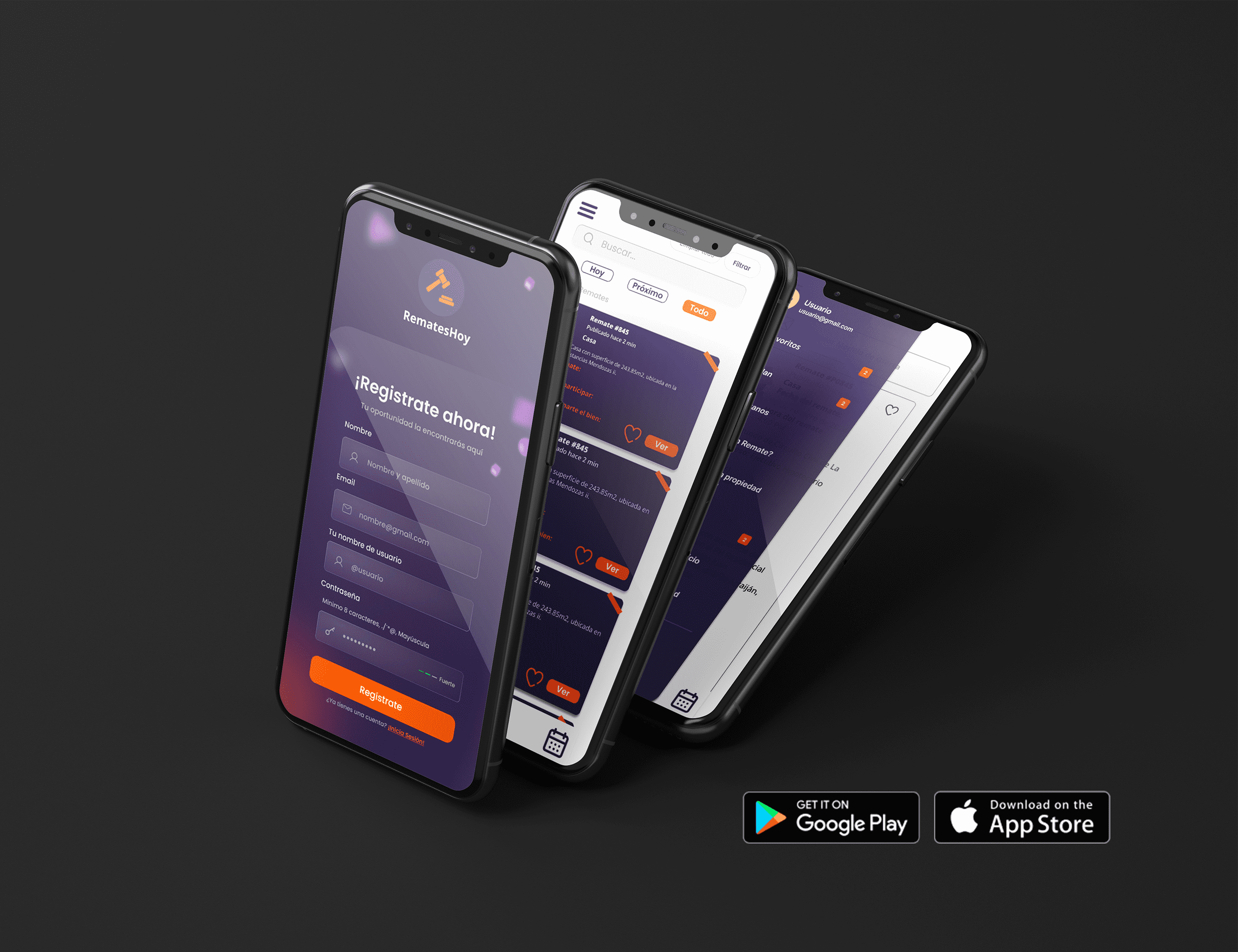 RematesHoy — judicial real estate and vehicle auction platform